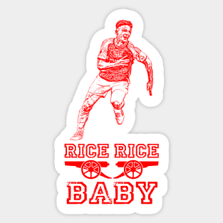 North London Massive - Dclan Rice - RICE RICE BABY Sticker